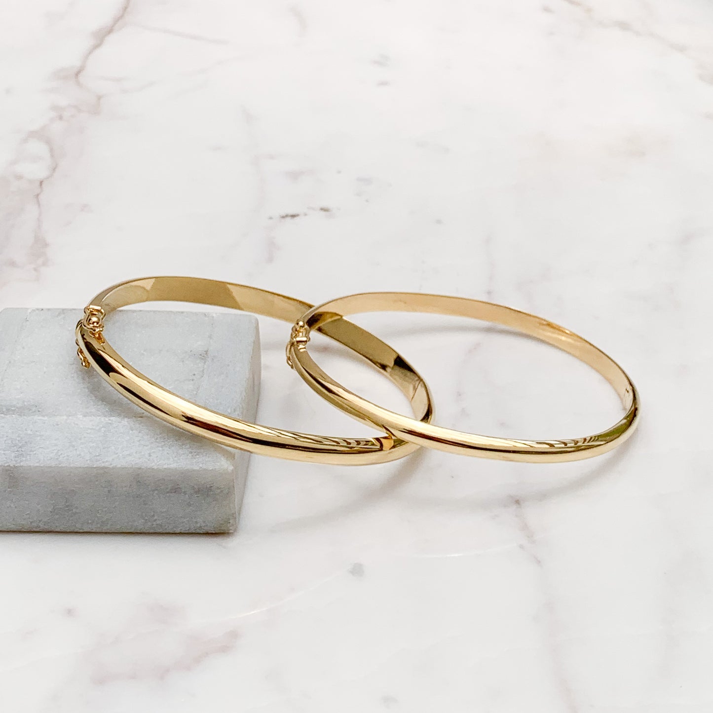 Half Round - Thick Bangle