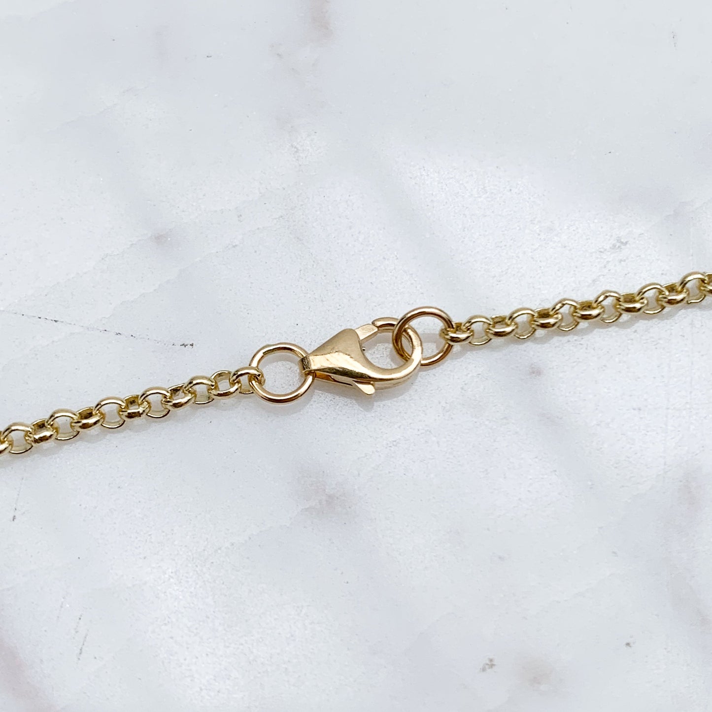 Rolo Chain (2 mm) in 18K Gold