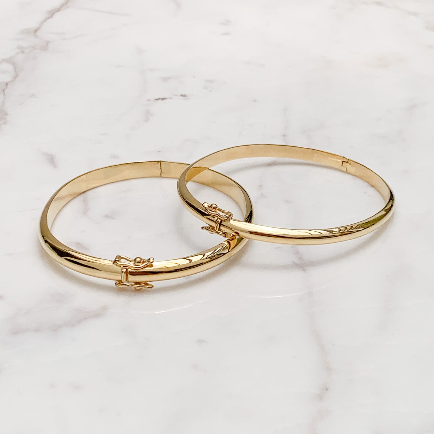 Half Round - Thick Bangle