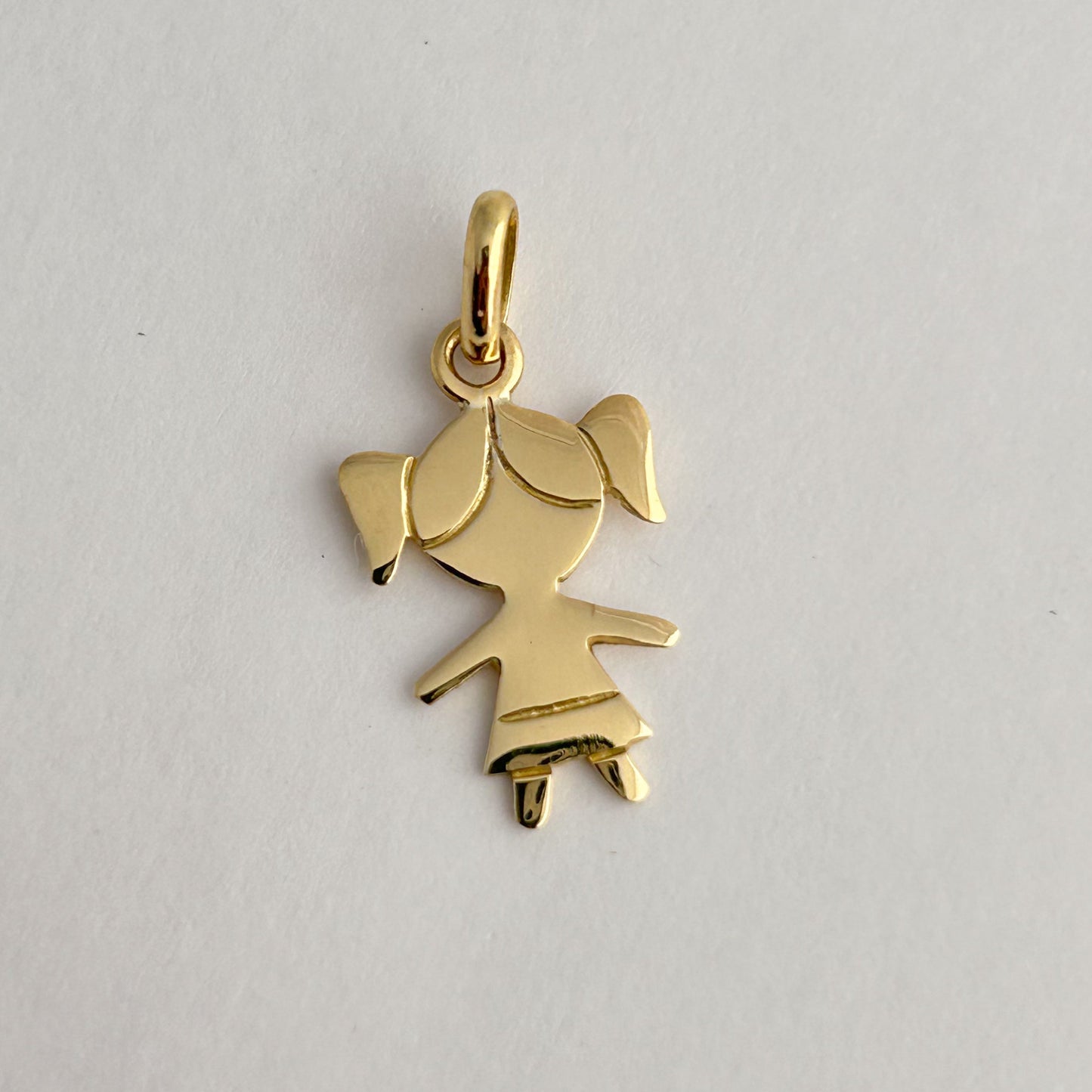 Kiddie Star Pendant in 18K Gold