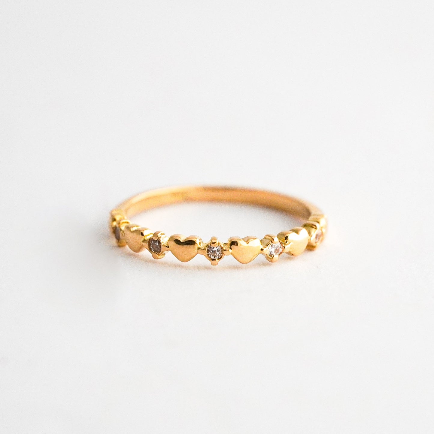 Spark of Love Ring in 18K Gold