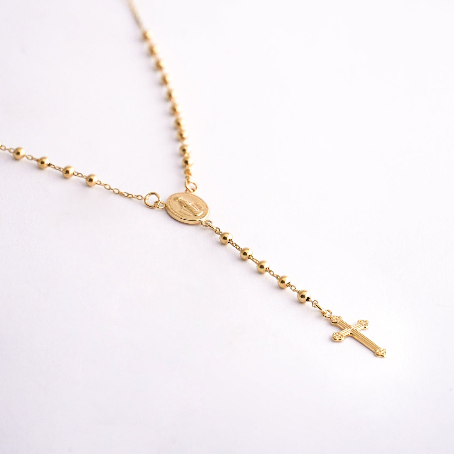 Rosary Chain in 18K Gold
