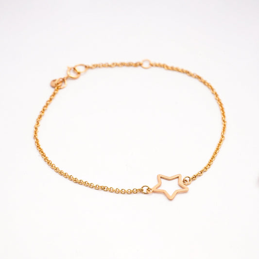Star Bracelet in 18K Gold