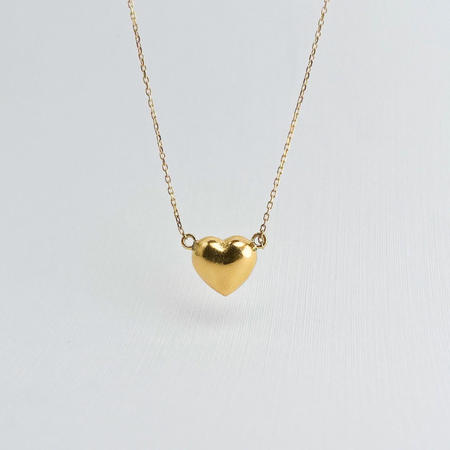 Heart Choker in 18K Gold
